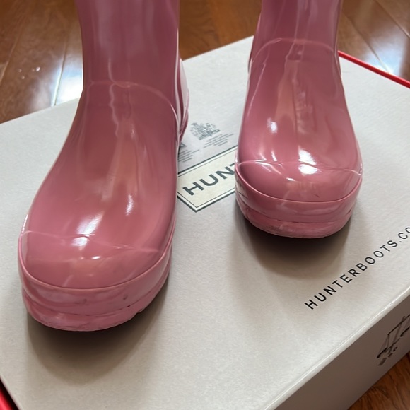 Hunter Kids Gloss Boots - Picture 4 of 7